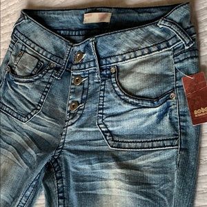 NWT Denim Capris